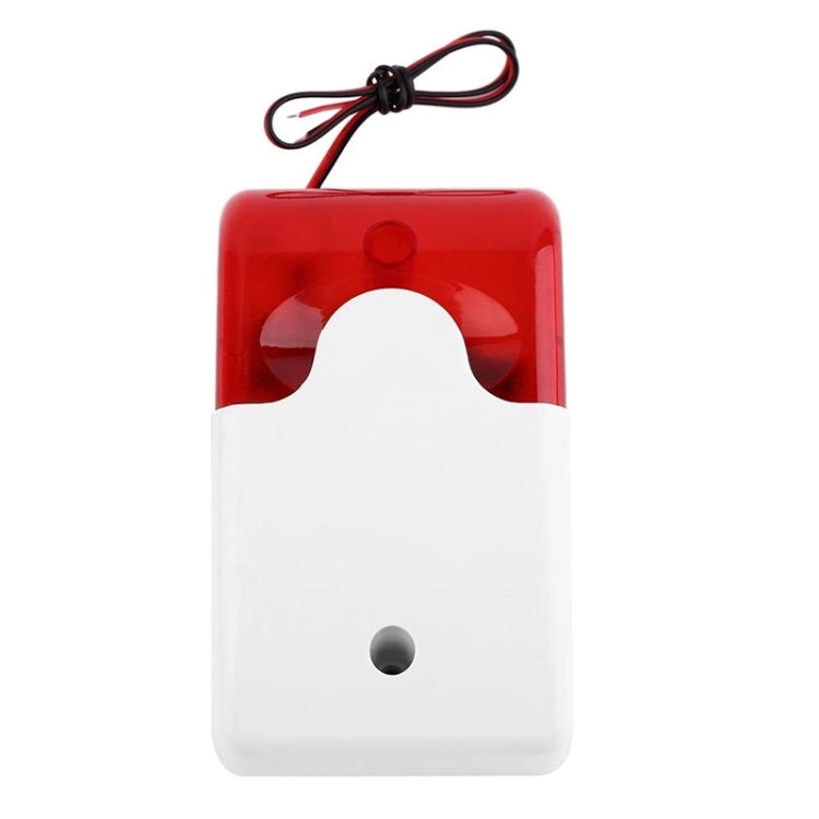 Mini Wired Red Strobe Siren for Burglar Security Alarm, Mini Mini Wired Red Strobe Siren for Burglar Security Alarm, Mini